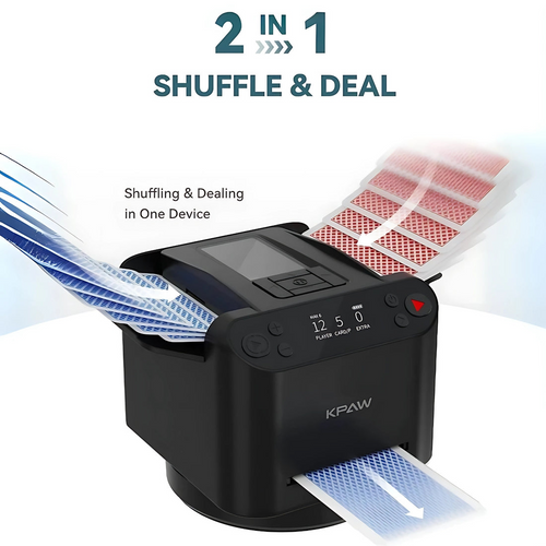 Pro 6 — Automatic Card Shuffler & Dealer Machine