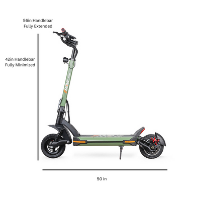 VoltRange V2 — 52V Long-Range Foldable Electric Scooter With Quad Suspension