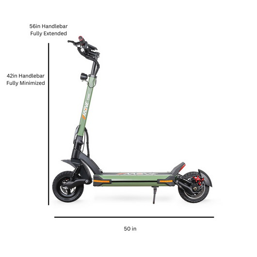 VoltRange V2 — 52V Long-Range Foldable Electric Scooter With Quad Suspension