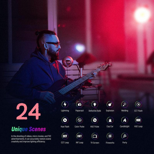 LumaBeam 60W — Portable RGB LED Video Light For Creators