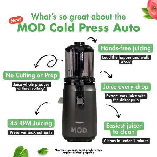 PurePress Auto — Hands-Free Cold Press Juicer
