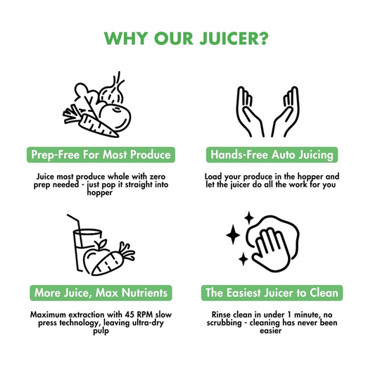 PurePress Auto — Hands-Free Cold Press Juicer